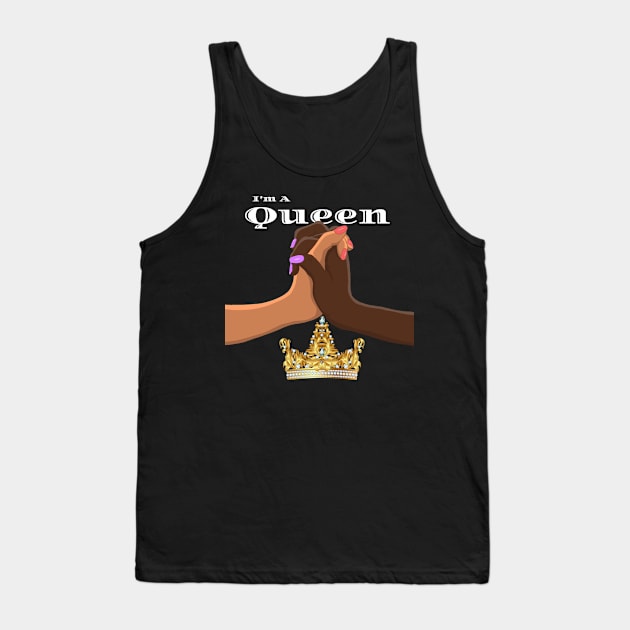 Queen Tank Top by CazzyShop